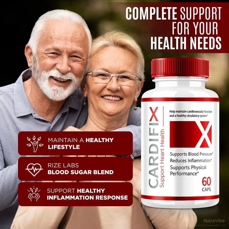(3 Pack) Cardifix Blood Support Pills, Maximum Strength Blood and Heart Health Formula, Advanced Circulation Wellness, Prestigenes Reviews (180 Capsules)
