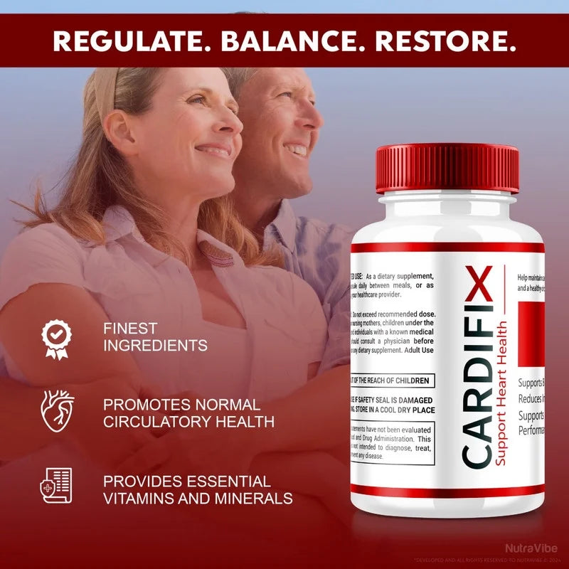 (3 Pack) Cardifix Blood Support Pills, Maximum Strength Blood and Heart Health Formula, Advanced Circulation Wellness, Prestigenes Reviews (180 Capsules)