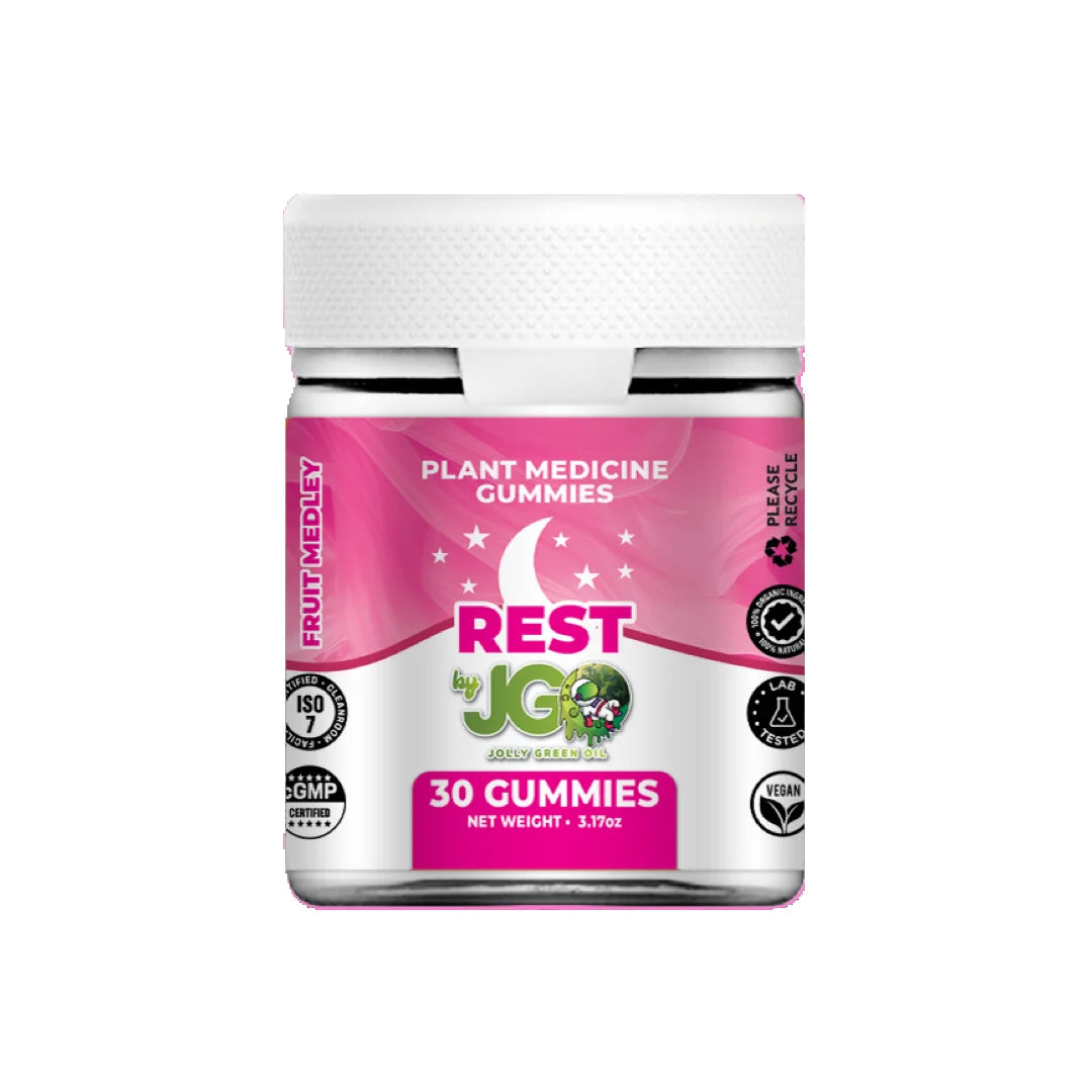 Rest Complex™ Vegan Gummies, 15000 Mg, 30 Count - with Reishi, Valerian Root, Chamomile, Passionflower