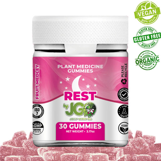 Rest Complex™ Vegan Gummies, 15000 Mg, 30 Count - with Reishi, Valerian Root, Chamomile, Passionflower