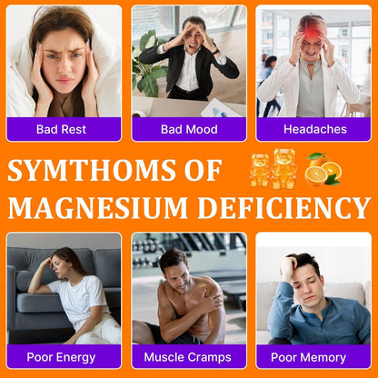 Magnesium Citrate Gummies 2000Mg - Magnesium Citrate + Ashwagandha & L-Theani...